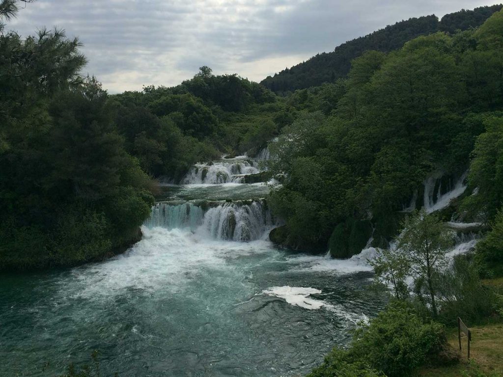 Benefits of studying abroad: See the Krka Waterfalls in Croatia