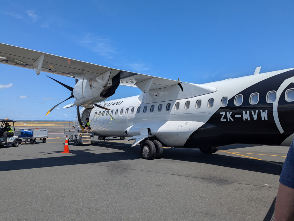 A regional plane in New Zealdn